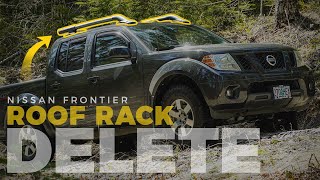 Nissan Frontier How I deleted my rack amp plugged the holes [upl. by Neelik]