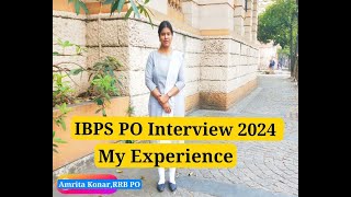 My IBPS PO INTERVIEW 2024My ExperiencePanel 2 United Tower Kolkataibpspoibps [upl. by Elbertine]