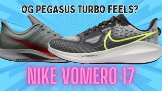 Nike Vomero 17  OG Pegasus Turbo Vibes  Full Review [upl. by Ronacin]