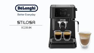 Máy pha cà phê DeLonghi Stilosa EC230BK  Perfetto Việt Nam [upl. by Ahto]