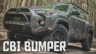 2023 Toyota 4Runner CBI Bumper and Diode Dynamics light bar [upl. by Boehmer]