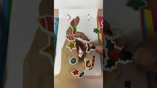 Sticker santa ChristmasSticker HolidaySticker santa kawaii asmrsounds [upl. by Trudnak]