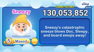 Disney Emoji Blitz SNEEZY L5  Snow White and the Seven Dwarfs  v62 [upl. by Uzziel]