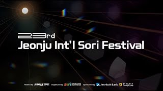 2024 Jeonju Int’l Sori Festival Main Spot Video ENG Ver [upl. by Schaeffer378]