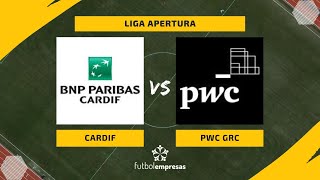 Plácida victoria para una gran versión de Cardif ante las pocas soluciones de PwC GRC [upl. by Healion]