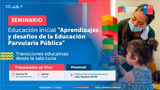 Aprendizajes y Desafíos de la educaciónpública Parvularia [upl. by Odranoel]