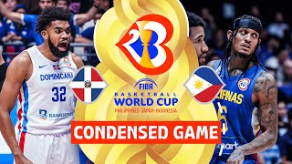 Dominican Republic 🇩🇴 vs Philippines 🇵🇭  Full Game Highlights  FIBA Basketball World Cup 2023 [upl. by Mortensen619]