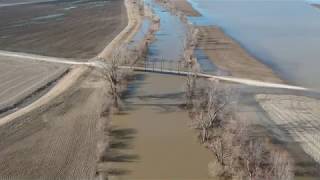 Flooding of Fishing River Orrick Missouri [upl. by Eloccin536]