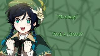 Venti calls you back to bed M4A Venti x Listener [upl. by Yadsendew]