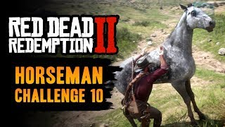 Red Dead Redemption 2 Horseman Challenge 10 Guide  Break Every Wild Horse Breed [upl. by Trinidad]