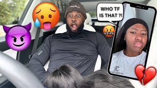 GETTING HEAD PRANK ON GIRLFRIEND IN HER CAR She totally fell for it amp kicked me out for the night [upl. by Babara]