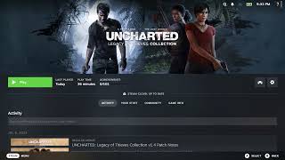 UNCHARTED Legacy of Thieves Collection Fix ControllerGamepad Not Working On PC [upl. by Ahsinauj]