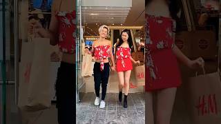 Ladkiyon wali dress 🤣 comedy funny couple shorts [upl. by Sleinad]