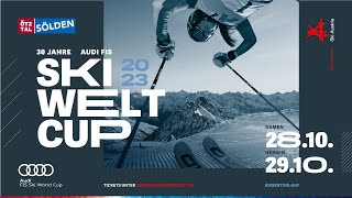 AUDI FIS Skiweltcup Opening Sölden 2023 [upl. by Tloc664]