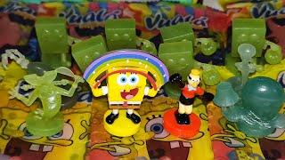 Figuras Bob Esponja Imaginación Chico Perseve Holandés Volador Gary Calamardo Vuala Sorpresa Cajeta [upl. by Thomasina]