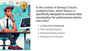 GCP GC REP Genesys Cloud Certified Professional Reporting and Analytics Exam Part 6 [upl. by Sanez]