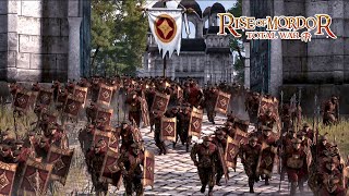 Rise Of Mordor  Harad Army Attacks The City Of Easterlings  Lord Of The Rings  Cinematic Battle [upl. by Nadnal]