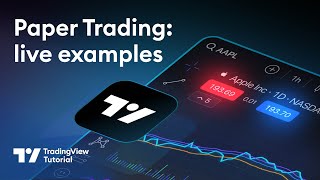 Paper Trading on TradingView Tutorial [upl. by Luane]