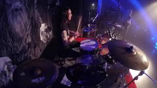 NERVOSA  Kill the Silence  Luana Dametto Drum Cam [upl. by Neral]