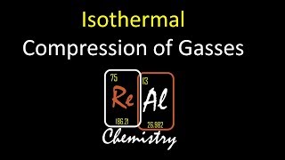 Isothermal Compression of Gasses  Real Chemistry [upl. by Annasiul]