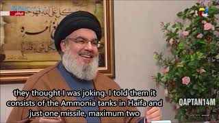 Nasrallah interview 12719 [upl. by Arraet]