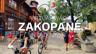 4K UHD Zakopane Downtown Walking Virtual Tour [upl. by Birck]