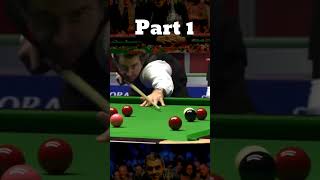 Ronnie OSullivan Vs Kyren Wilson  Part 1 shorts ronnieosullivan viral [upl. by Nosretep]