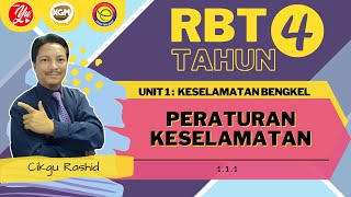 RBT TAHUN 4  UNIT 1 KESELAMATAN BENGKEL  PERATURAN KESELAMATAN 111 BUKU TEKS MS 4  7 [upl. by Jaella]