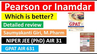 Pearson or Inamdar which is better for GPAT [upl. by Forsta]