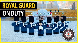 ROBLOX British Army  CSG On Duty Royal Guard [upl. by Audrey646]