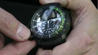 HYT H1 Hydro Mechanical Watch Presented [upl. by Ruffina21]