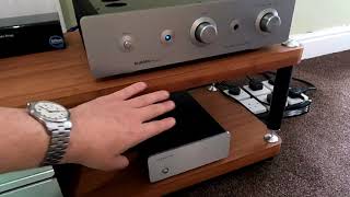 Sugden 21SE Amplifier Review  includes random Tom Evans MicroGroove [upl. by Elidad]