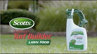 How to Use Scotts® Liquid Turf Builder® Lawn Food [upl. by Chastity426]