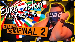 Reacción SEMIFINAL 2 Eurovisión 2021  ToxicVision s2021e83 [upl. by Vange]