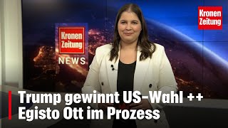 Trump gewinnt USWahl  Egisto Ott im Prozess  kronetv NEWS [upl. by Euqinaj327]