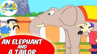 Grandma Stories  An Elephant And a Tailor  Stories for Kids  Animation  Preschool  Kindergarten [upl. by Edveh991]