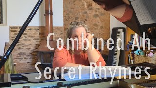 text setting for composers  combined ah secret rhymes [upl. by Natan588]