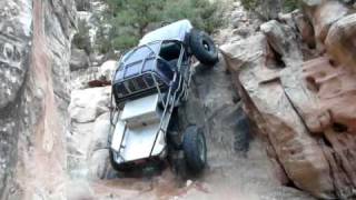 WATERFALL on HELDORADO trail moab [upl. by Freeborn]