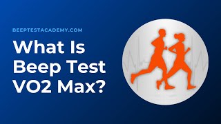 Beep Test  What is Vo2Max [upl. by Undry]