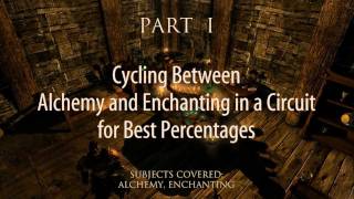 Elder Scrolls V Skyrim Strategy and Tips How to Alternate Between Enchanting amp Alchemy [upl. by Nayab]