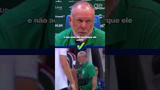 TRETA ENTRE MANO MENEZES E MARCELO ASSUSTA TORCEDORES DO FLUMINENSE 👀😳 marcelo fluminense [upl. by Omland701]