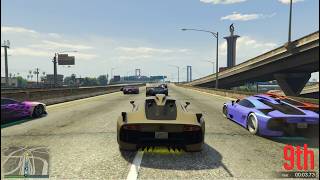 Competitive Racing with The Krieger  GTA V Online [upl. by Eseuqcaj735]