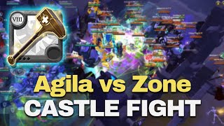 Agila vs Zone  Castle Fight  HoJ POV [upl. by Newlin]