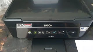 cara menyambungkan wifi epson L355 L365 L385 print dari hp [upl. by Hale883]