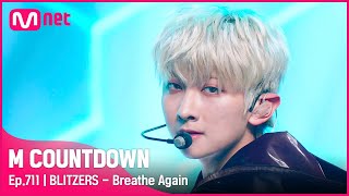 BLITZERS  Breathe Again KPOP TV Show  엠카운트다운  Mnet 210527 방송 [upl. by Ahsinal]