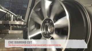 Alloy Wheel Repair Refinish Diamond Cut Wheel [upl. by Chapell]