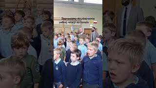 A teraz Rota 🇵🇱📯 szkołakuźnica dzieńniepodległości 11listopada hymn szkołapodstawowa [upl. by Hanahs]