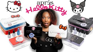 I Tried Apres Hello Kitty GelX Is it Worth It [upl. by Goles447]