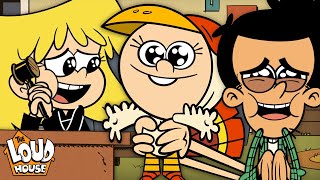 Loud amp Casagrande Thanksgiving Competition  quotThe Loudest Thanksgivingquot Full Scene  The Loud House [upl. by Travus]