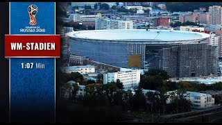 Russlands WMStadien Das Zentralstadion in Ekaterinburg [upl. by Nnelg934]